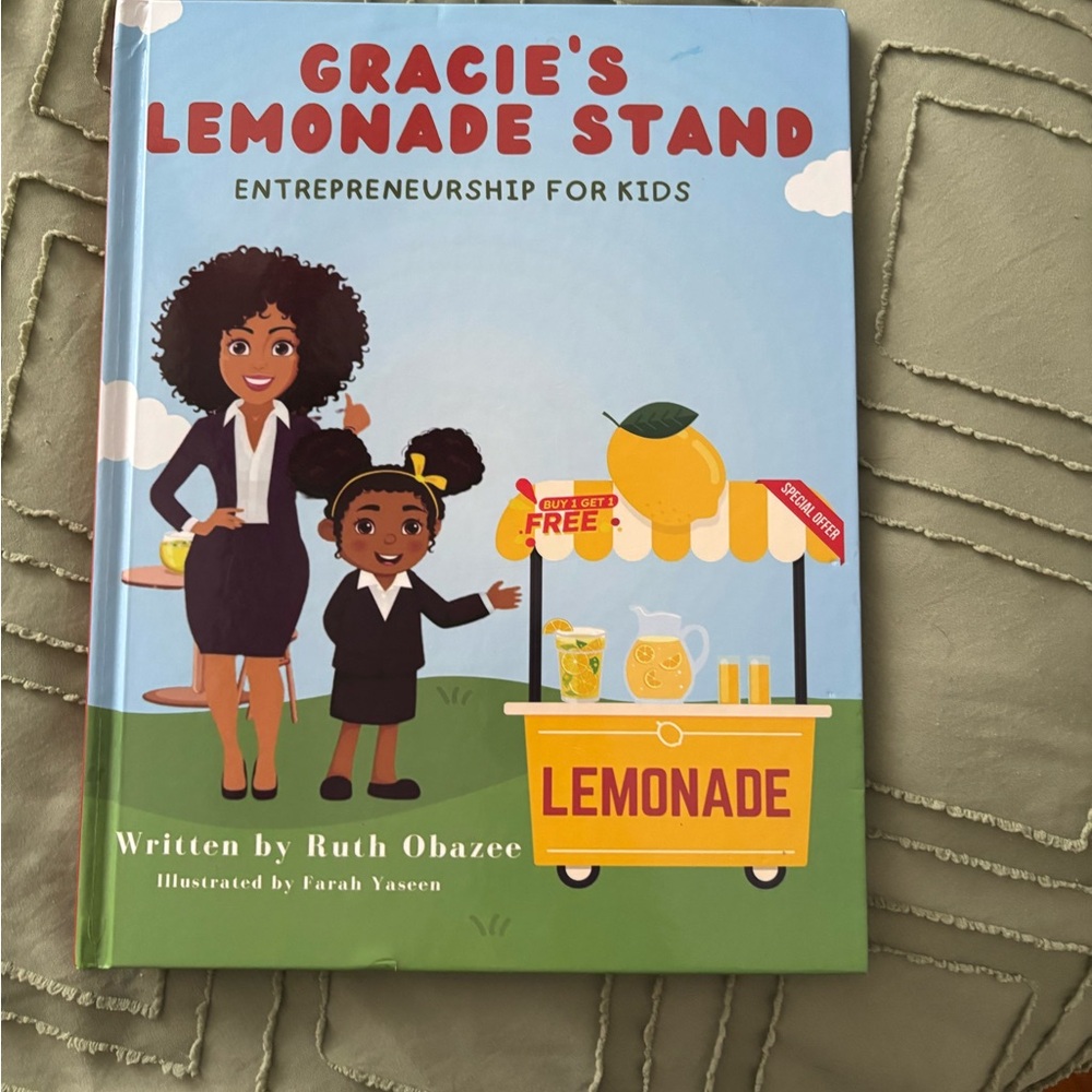 Gracie's Lemonade Stand Book for Kids